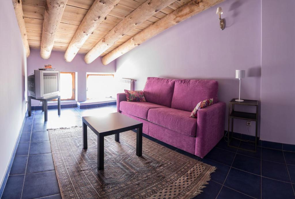 Posezení v ubytování Casa Insol