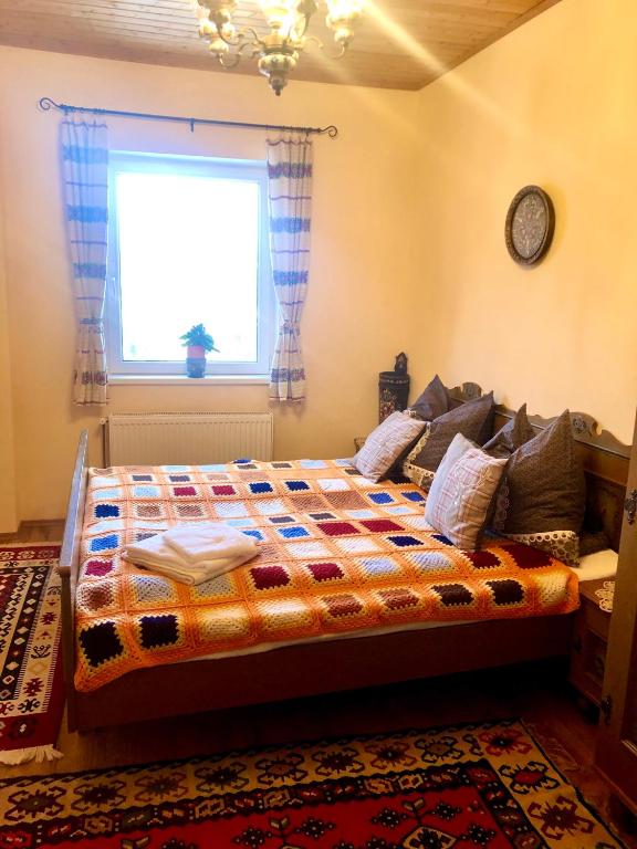 Postel nebo postele na pokoji v ubytování Panorama Lambach Appartament