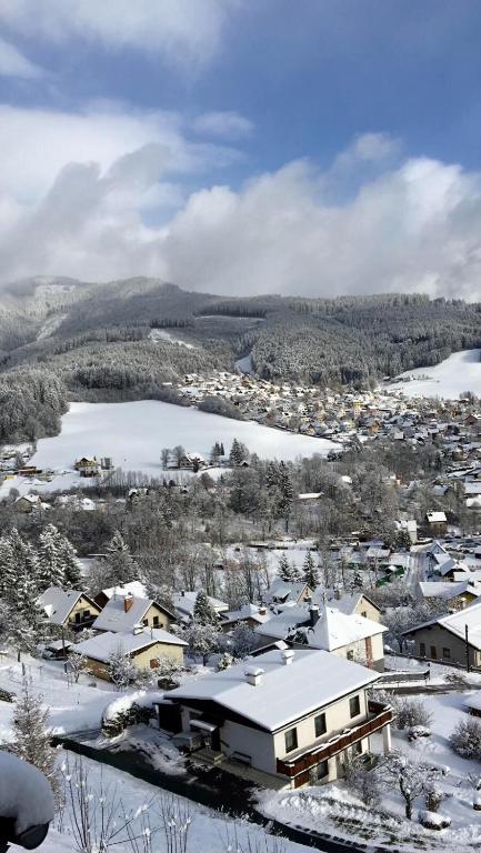 Panorama Lambach Appartament v zimě