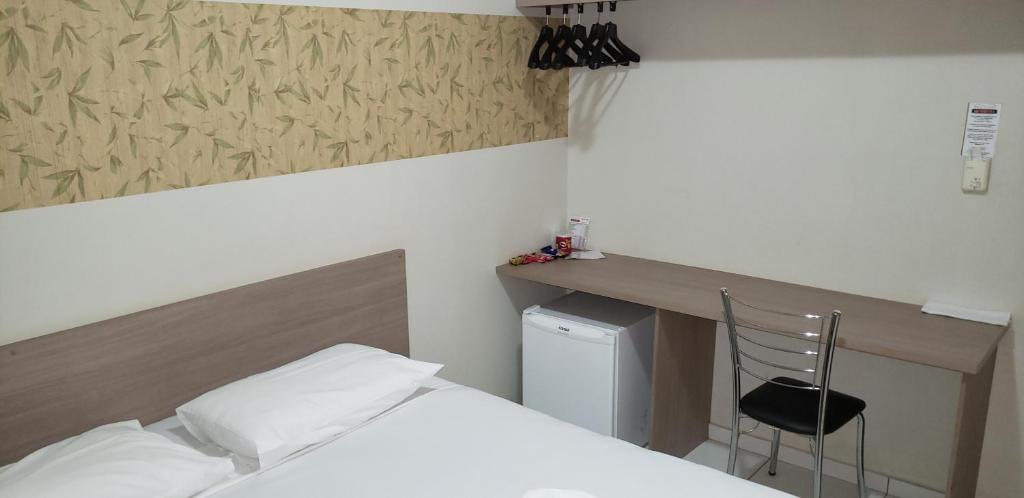 Postel nebo postele na pokoji v ubytování Hotel LG