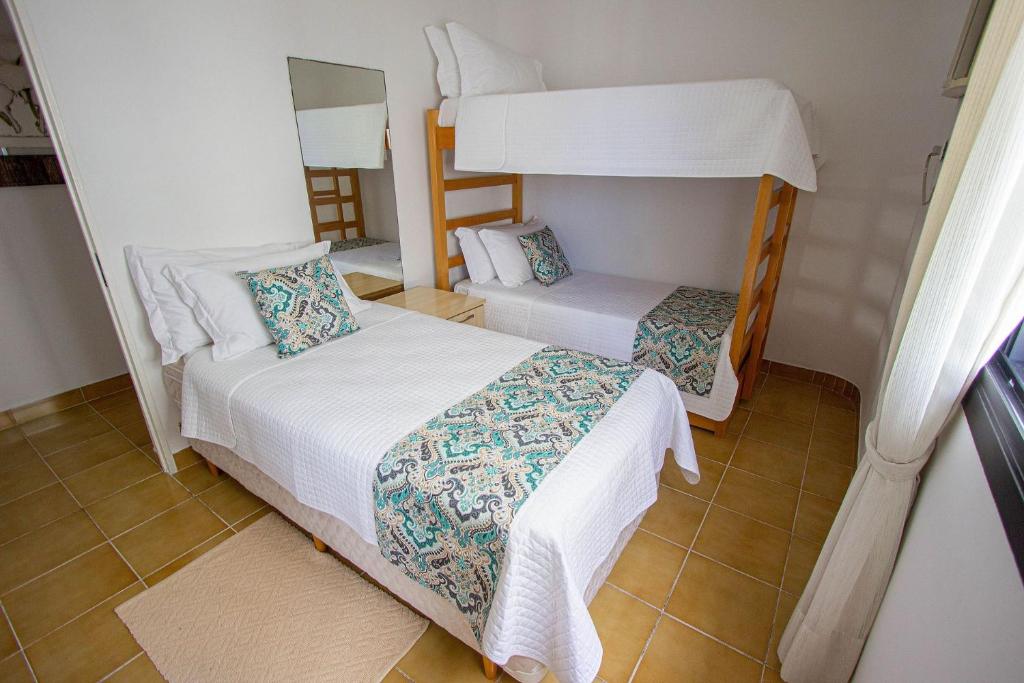  Apartamento com vista para o mar a uma quadra da praia