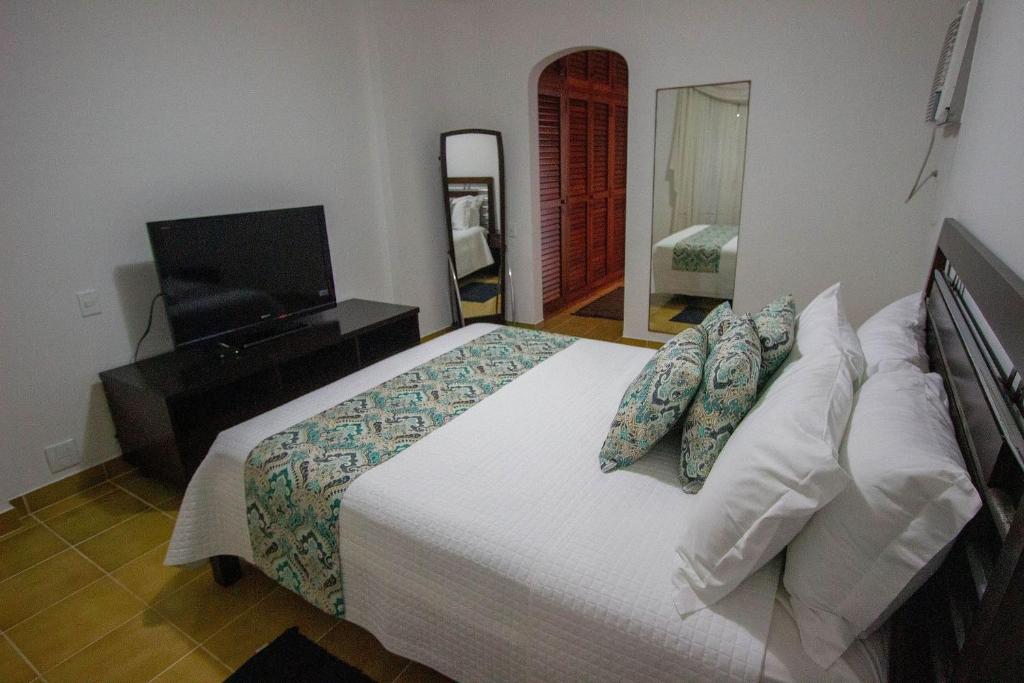  Apartamento com vista para o mar a uma quadra da praia