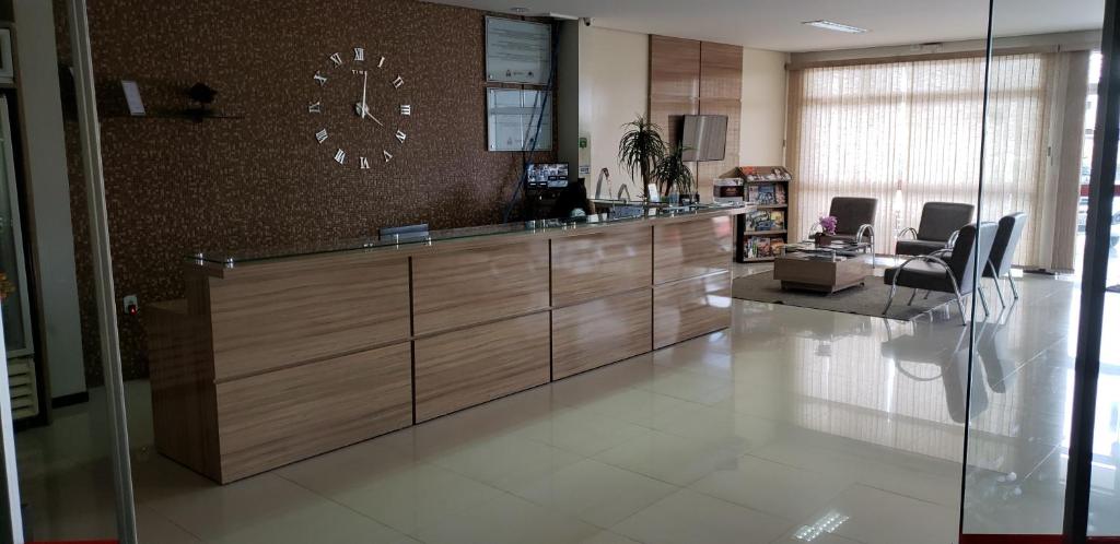 Kuchyň nebo kuchyňský kout v ubytování Hotel LG