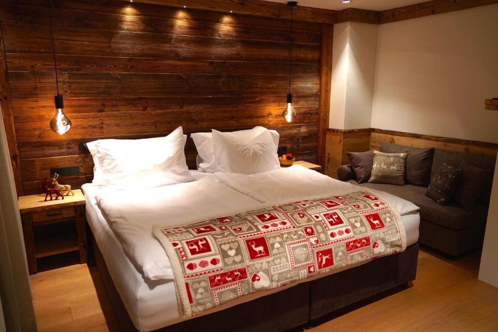 Ein Bett oder Betten in einem Zimmer der Unterkunft Apartment Scurcià 41