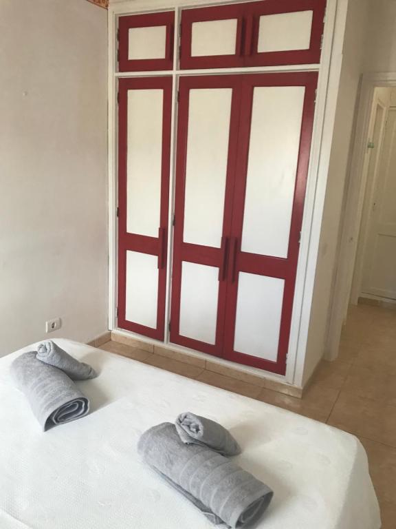 Postel nebo postele na pokoji v ubytování COXINELLA