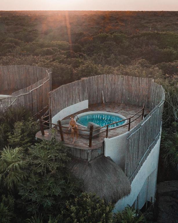 Bazén v ubytování Papaya Playa Project, Tulum, a Member of Design Hotels nebo v jeho okolí