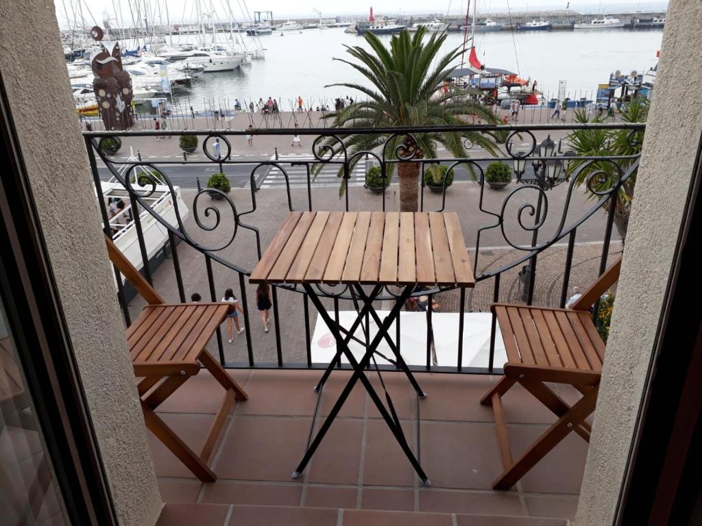 Balkón alebo terasa v ubytovaní Al Centre Del Port