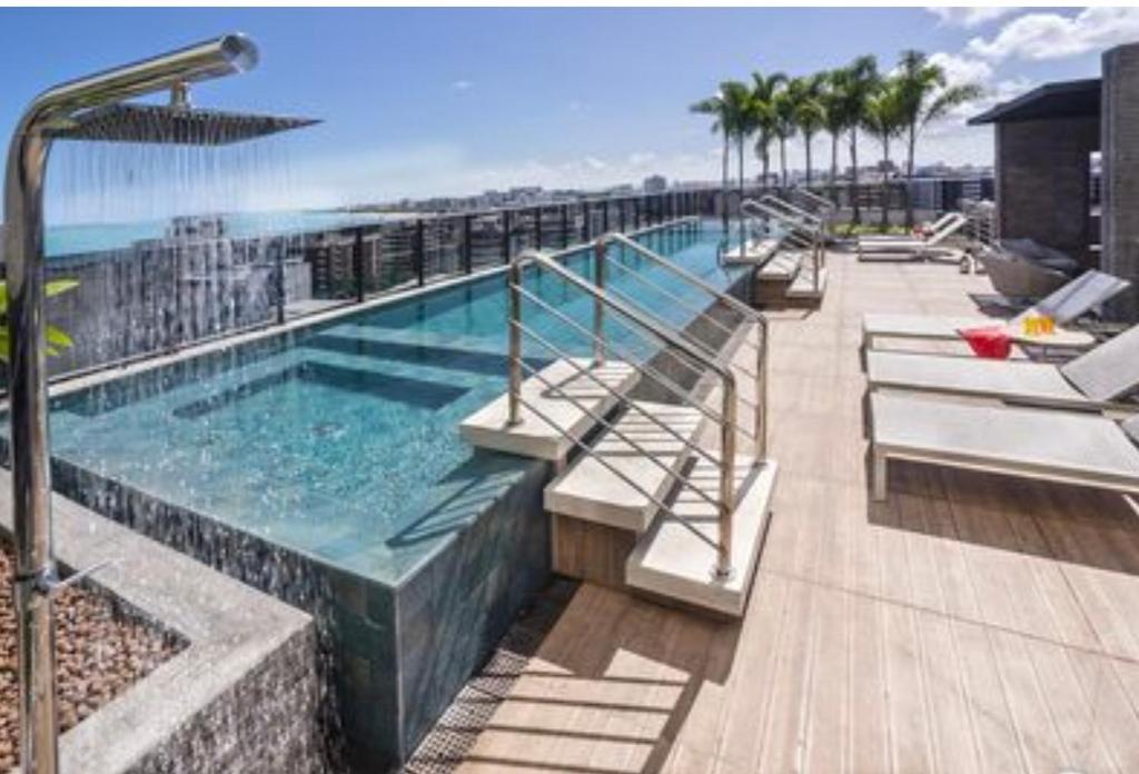  LUXO COM VARANDA E VISTA PARA PRAIA PONTA VERDE apt 1406