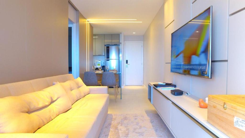  LUXO COM VARANDA E VISTA PARA PRAIA PONTA VERDE apt 1406