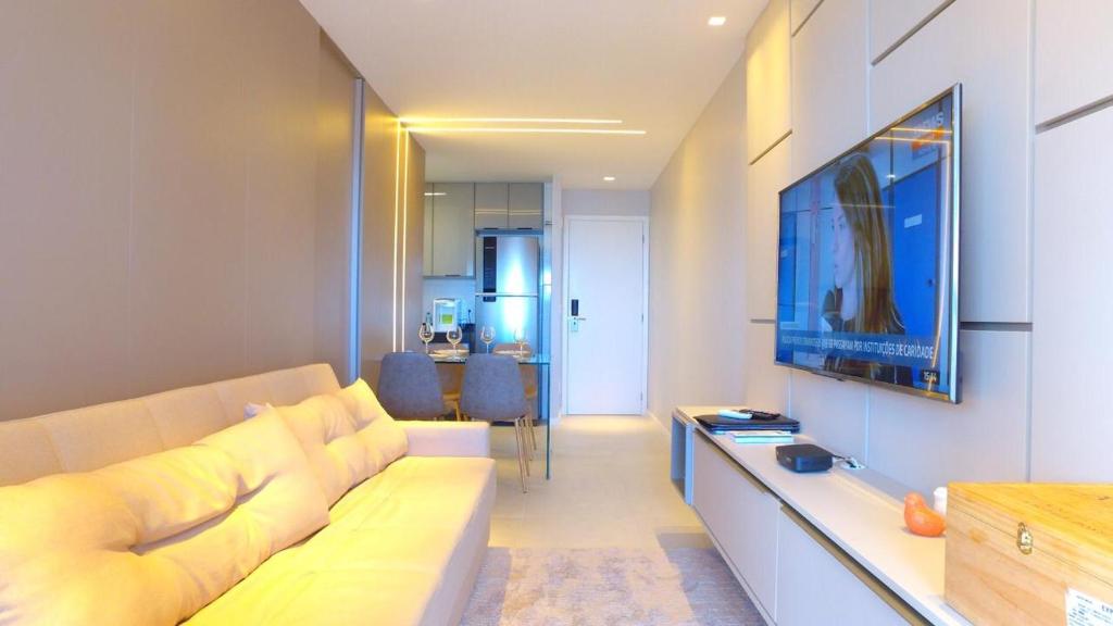  LUXO COM VARANDA E VISTA PARA PRAIA PONTA VERDE apt 1406