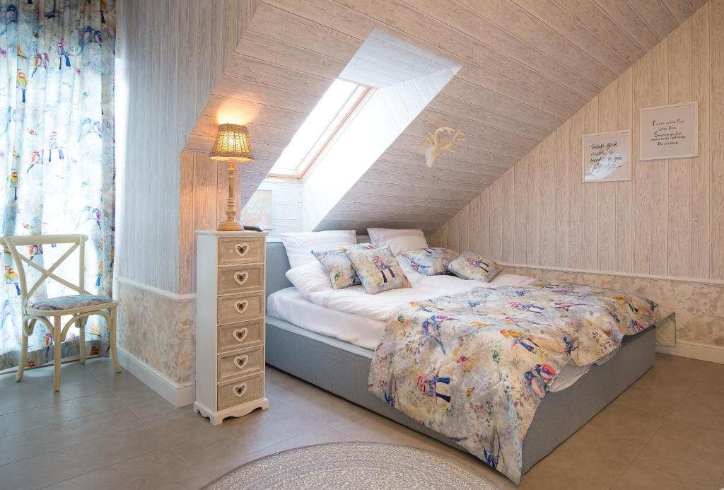 Posteľ alebo postele v izbe v ubytovaní Prestige Apartamenty Stara Polana & SPA2