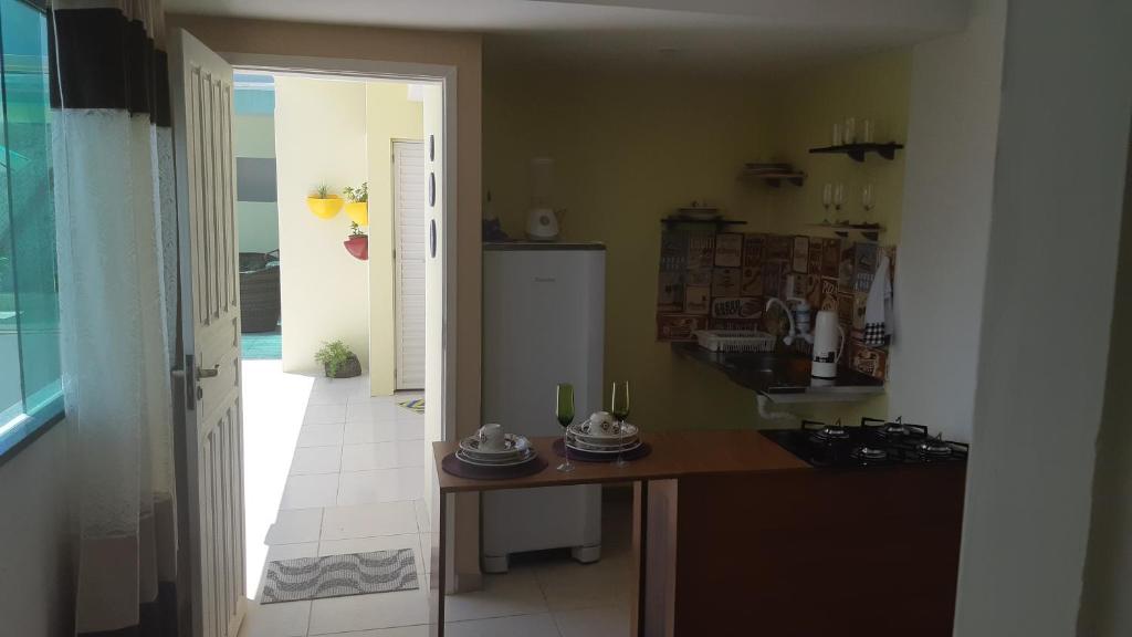  Lindo quarto e sala vista mar e piscina