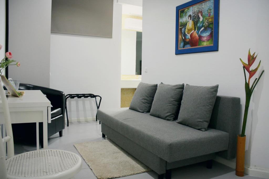 Posezení v ubytování Valencia Apartamentos Goya