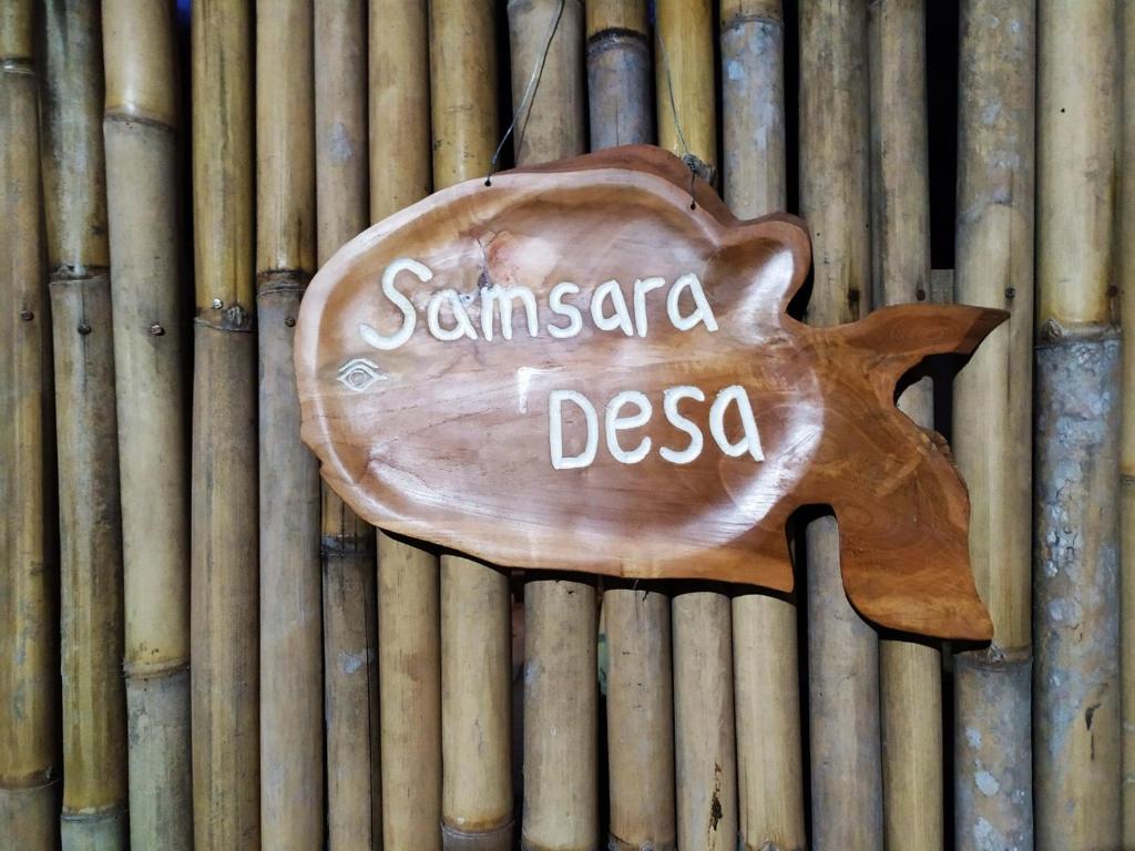 Certifikát, hodnocení, plakát nebo jiný dokument vystavený v ubytování Samsara Desa