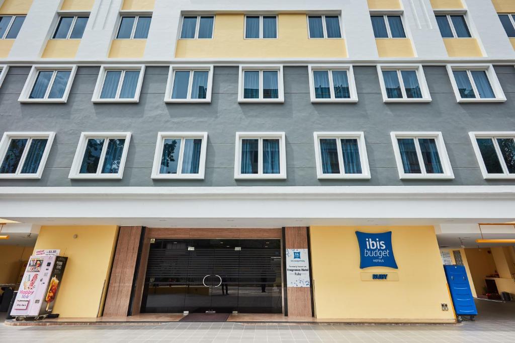 Das Gebäude in dem sich das Hotel befindet