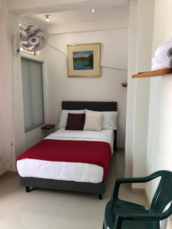 Postel nebo postele na pokoji v ubytování ATENEA SPA Hotel