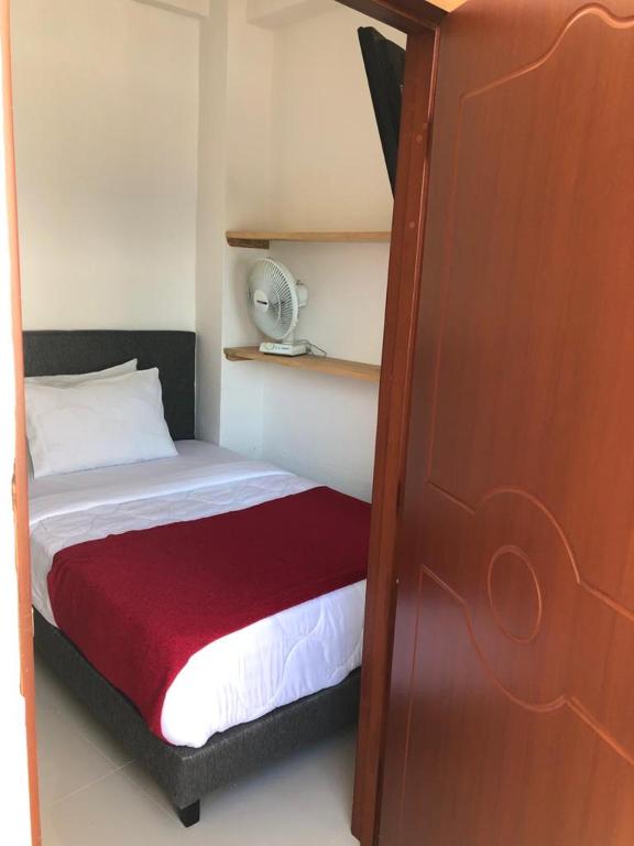 Postel nebo postele na pokoji v ubytování ATENEA SPA Hotel