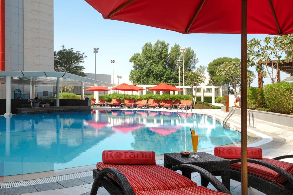 Bazén v ubytování Park Arjaan by Rotana, Abu Dhabi nebo v jeho okolí