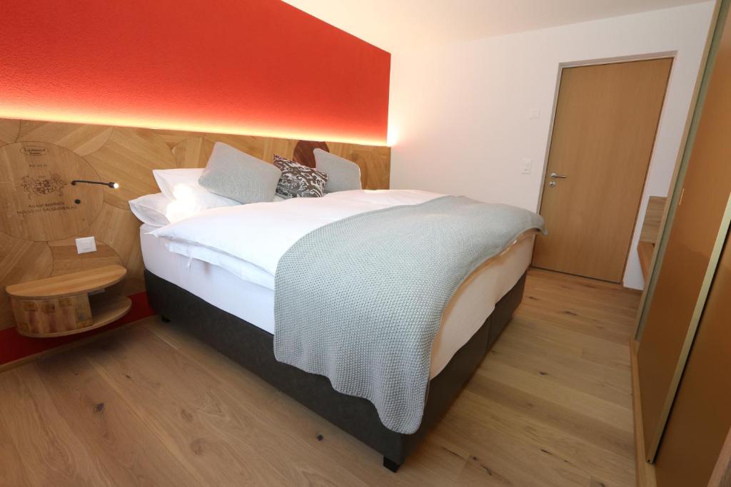 Postel nebo postele na pokoji v ubytování BnB Vino Veritas