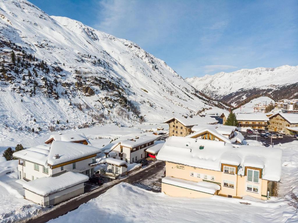 Nespecifikovaný výhled na hory nebo výhled na hory při pohledu z bed and breakfast