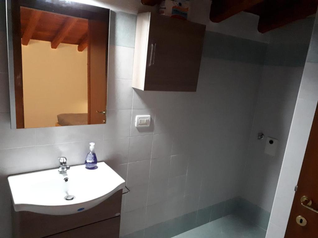 A bathroom at Agriturismo iL CASONE