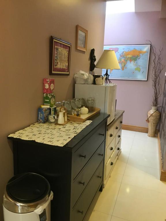 Kuchyň nebo kuchyňský kout v ubytování Laithreach Briuin B&B W23E0H9