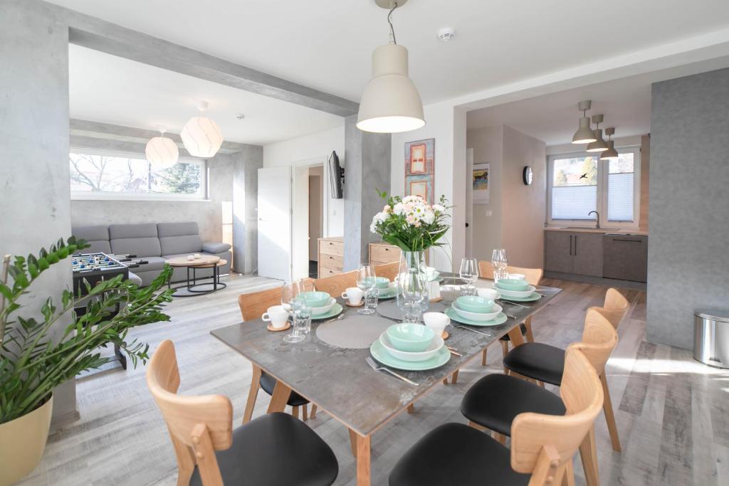 Posezení v ubytování Ski & Sauna House - 400 m do stoku - dom dla 8os - Dream Apart