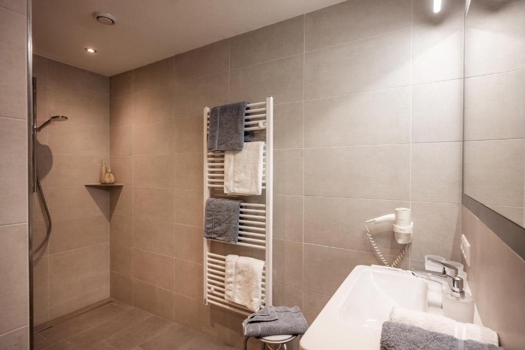Kúpeľňa v ubytovaní Apart Platzer