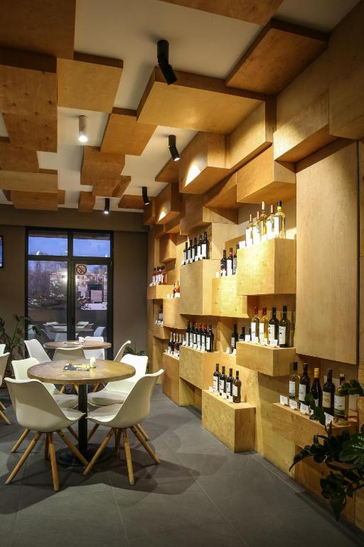 Nápoje v ubytování Wine Hotel Chisinau