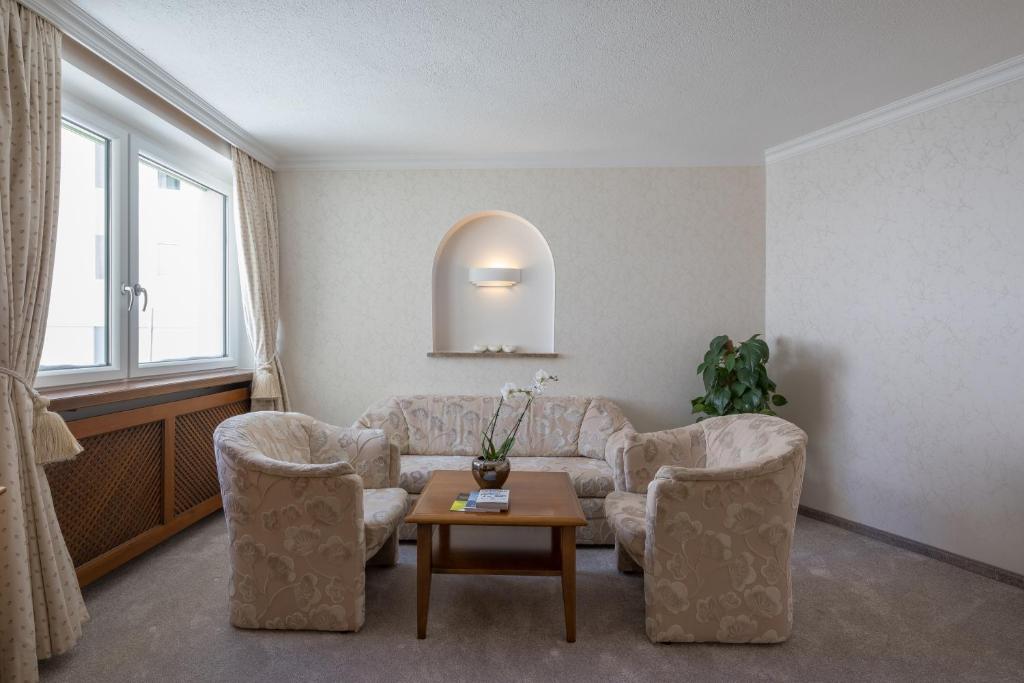 Posezení v ubytování Hotel Albona Nova