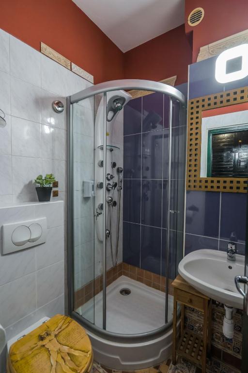 Koupelna v ubytování Janus Boutique Hotel & Spa