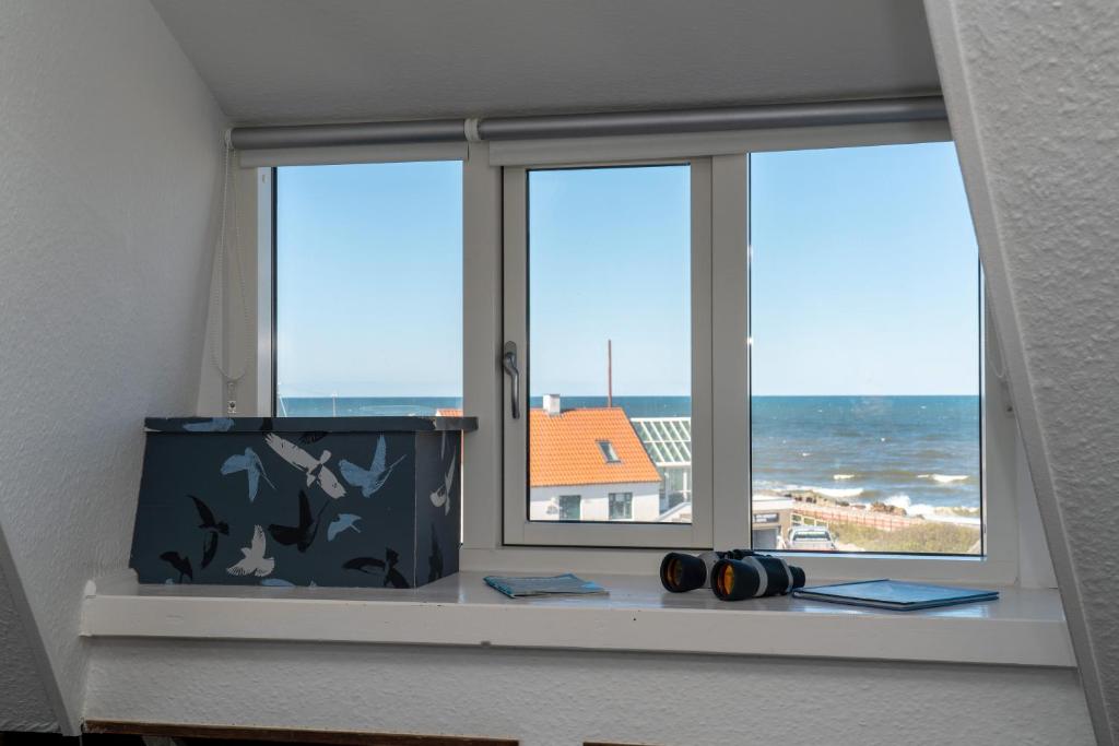 Nespecifikovaný výhled na moře nebo výhled na moře při pohledu z hotelu