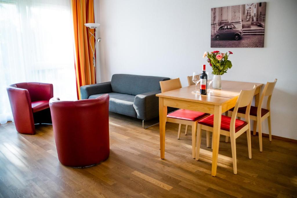 Posezení v ubytování Parkhotel Emmaus - Casa del Sole