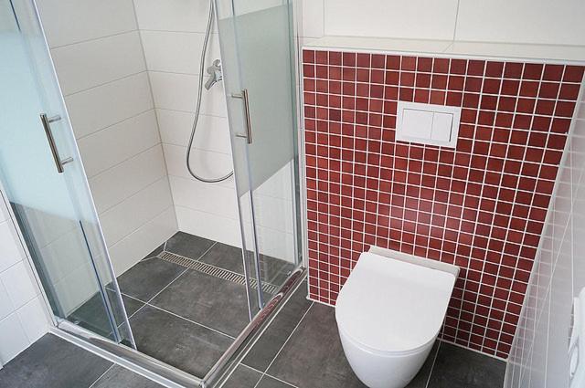 Koupelna v ubytování Hotel Diamond