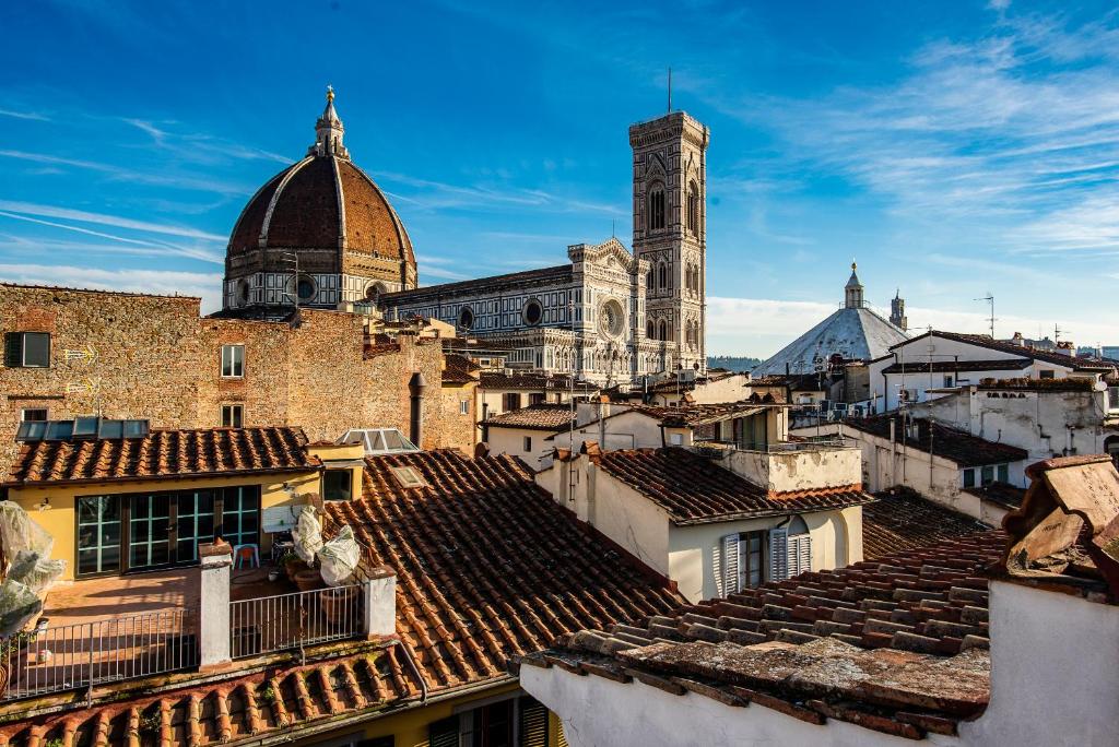 Výhľad na mesto Florencia alebo výhľad na mesto priamo z apartmánu