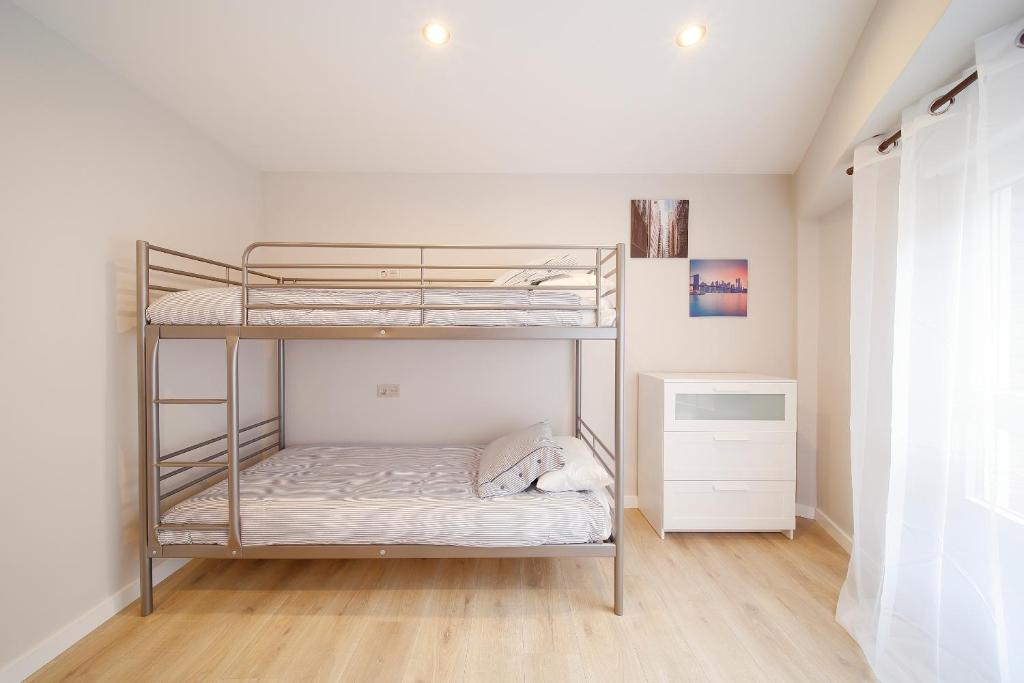 Postel nebo postele na pokoji v ubytování Apartamento Centro-Nautico V