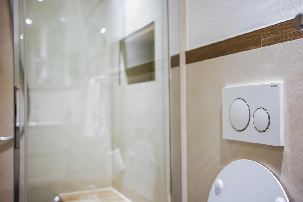 Kúpeľňa v ubytovaní Apt Julia - Haus Ivo