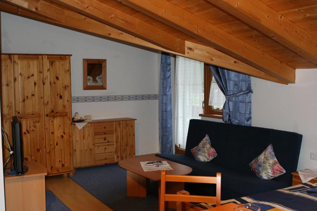 Posezení v ubytování Haus Hildegard