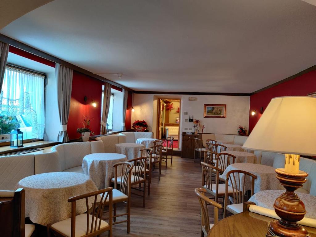 Posezení v ubytování Hotel Laurino