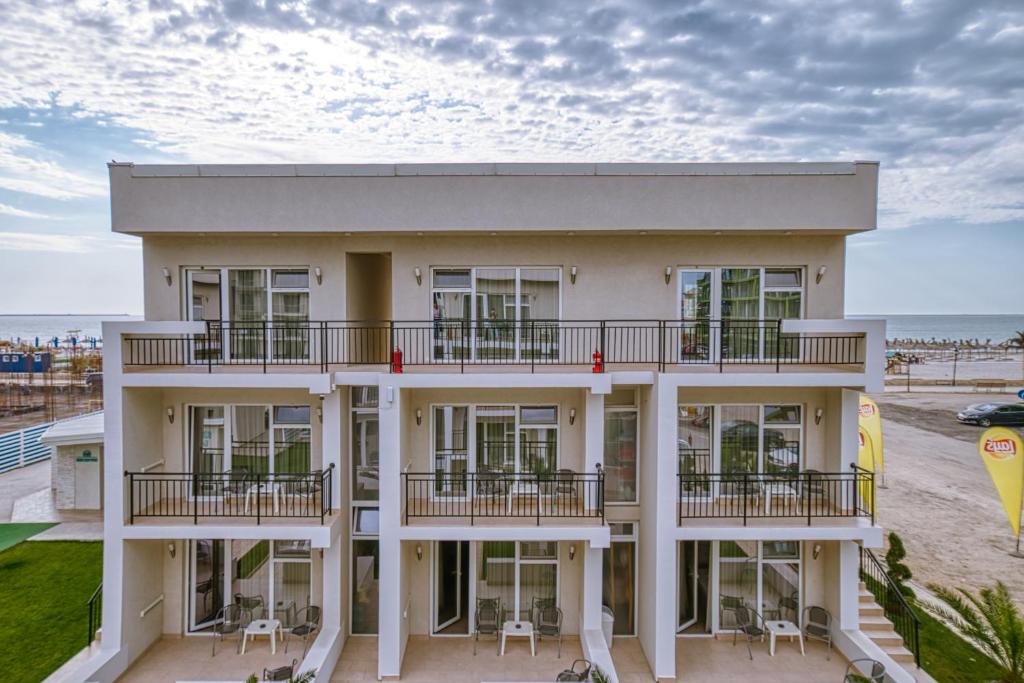 Balkón nebo terasa v ubytování Sammos Beach Resort