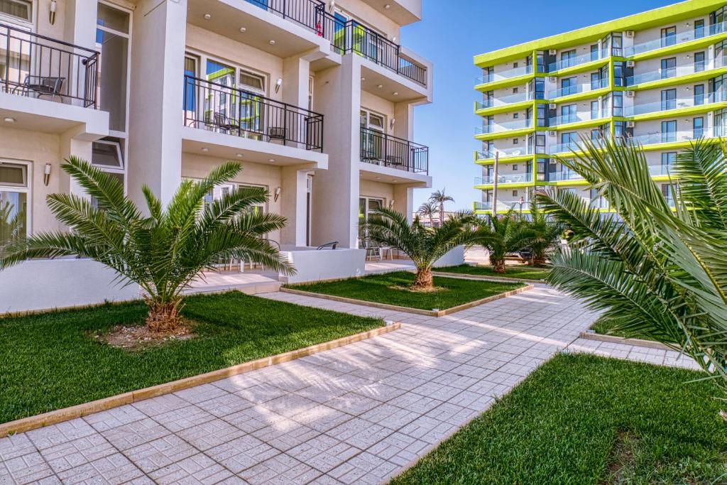 Zahrada ubytování Sammos Beach Resort