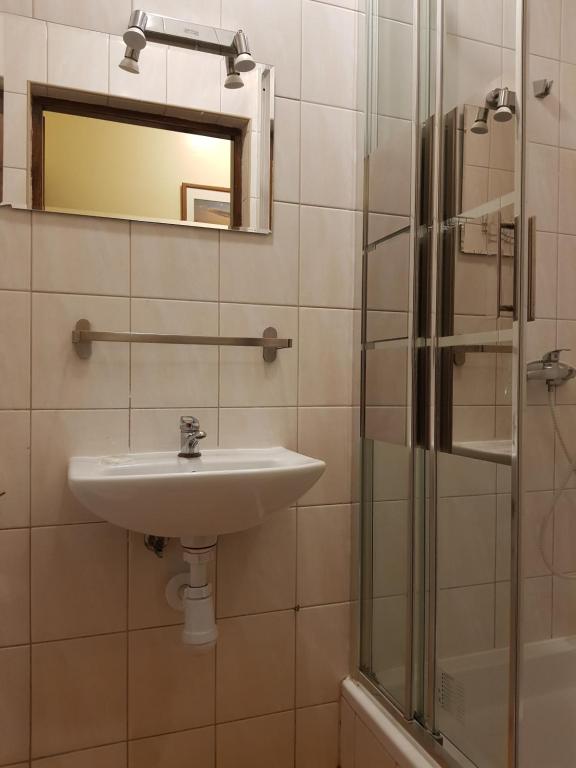 Kúpeľňa v ubytovaní Pokoje Relaks 2