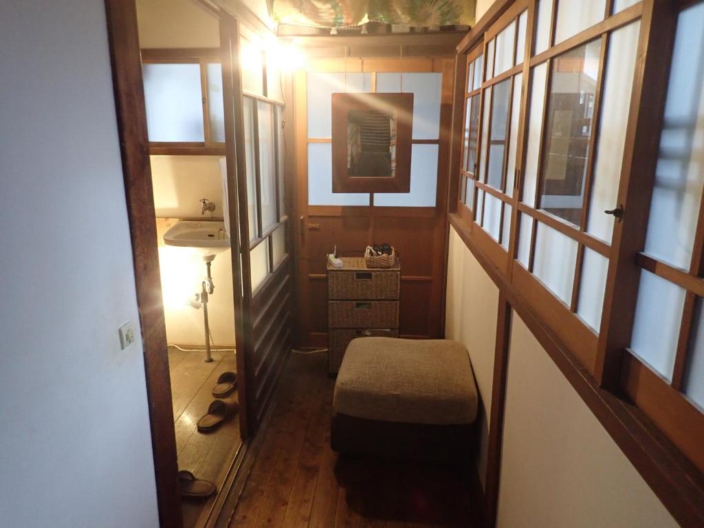 Posezení v ubytování Kominka Guesthouse Hagi Akatsukiya