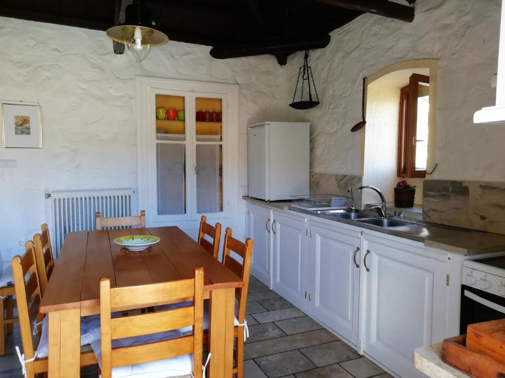 Kuchyň nebo kuchyňský kout v ubytování Arbeli house