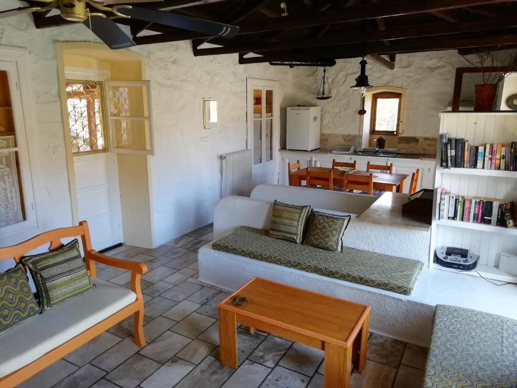 Posezení v ubytování Arbeli house