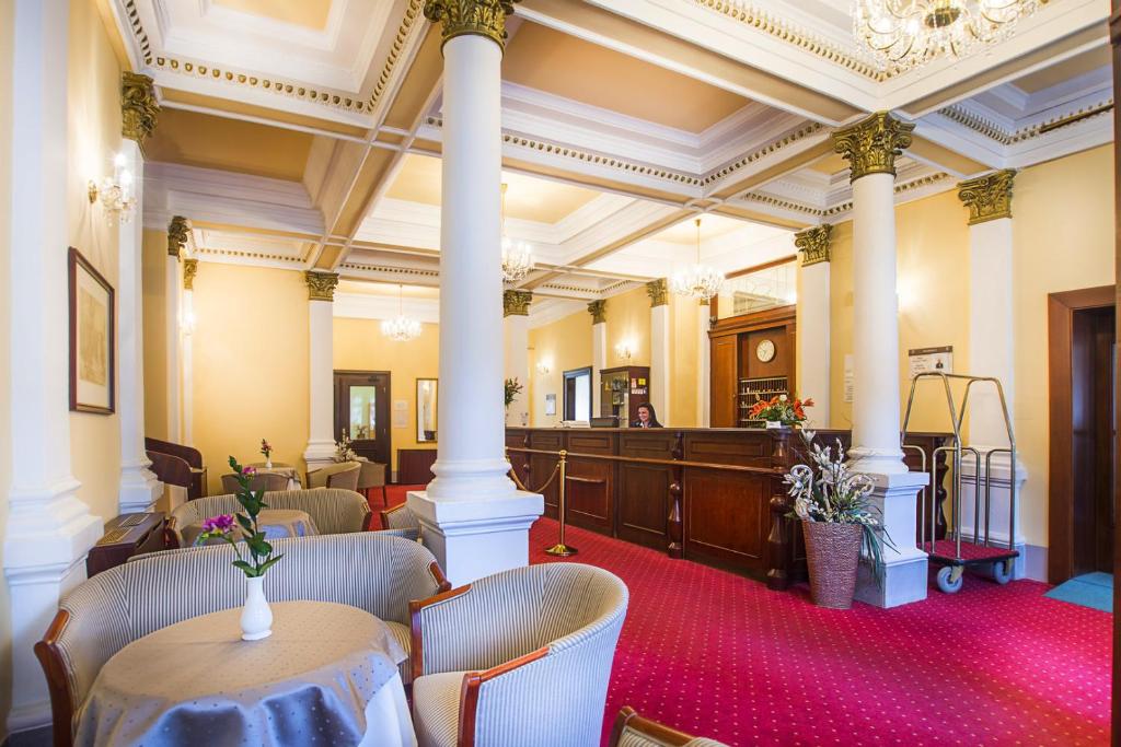 Posezení v ubytování Savoy Spa & Kurhotel