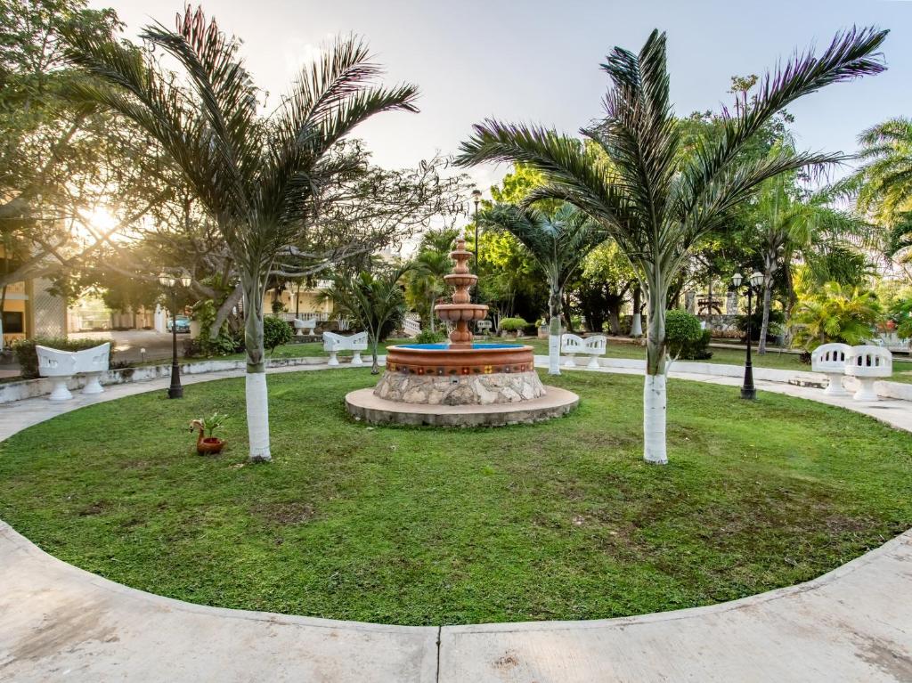 Zahrada ubytování Hotel Hacienda Sánchez