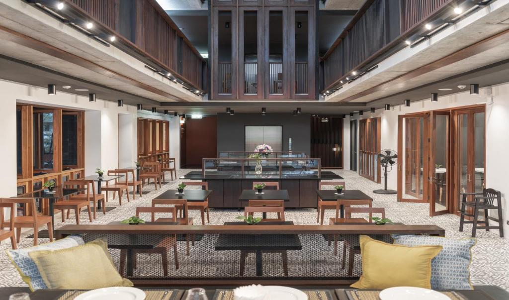Posezení v ubytování Hua Hin Habitat Hotel- SHA Extra Plus