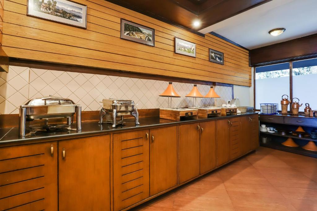 Kuchyň nebo kuchyňský kout v ubytování Summit Grace Boutique Hotel & Spa