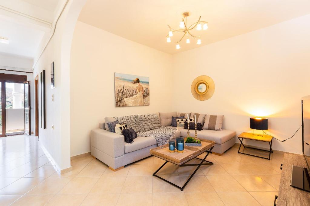 Posezení v ubytování Stefanakos House